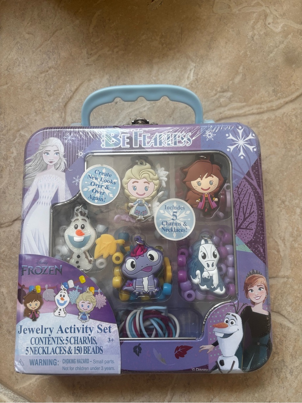 Disney Frozen Jewelry Activity Set - Purple, Blue & White